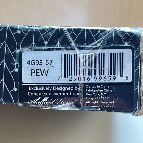 Sheffield Home Victorian Vogue Pewter Ornate 5x7 Picture Frame With Decorative D - Picture 6 of 7